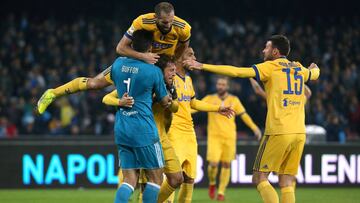Napoli 0-1 Juventus: Resumen, resultado y goles.