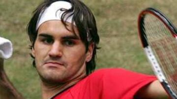<B>FAVORITO. </B>Federer parte con todas las opciones para conseguir su tercer Wimbledon.