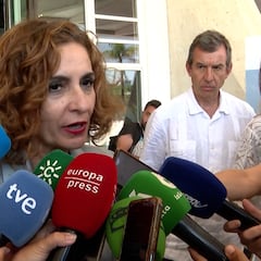 María Jesús Montero dice que Santos Cerdán “no tiene nada que ver con el PSOE”