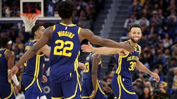 Los Warriors siguen mejorando y Wiggins se va a 36 puntos en su mejor actuación del año. Curry anota 30 y el campeón empieza a asustar.