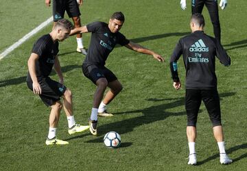 El Madrid prepara el partido en Mendizorroza