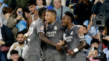 Vini Jr and Mbappé were on target as Real Madrid beat Celta Vigo in an entertaining tie in LaLiga.