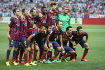 Liga Bbva. Málaga - Barcelona.