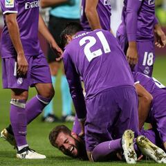 El Madrid fue con todo