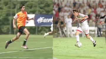 El hijo de Kaká la rompe con 16 años