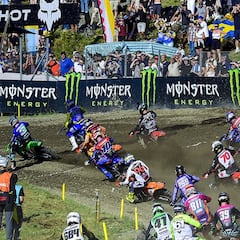 Febvre coge ventaja en la recta final y a Fernández se le aleja el Top-3