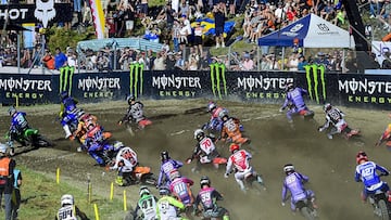 Salida de MXGP en Suecia.