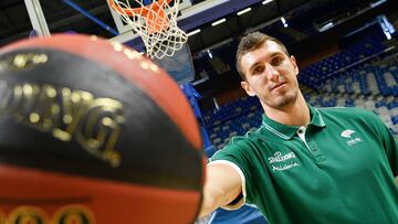 Rub¨¦n Guerrero en su etapa en Unicaja