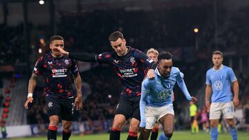 Resumen y goles Malmö vs Rangers, jornada 1 de la Europa League