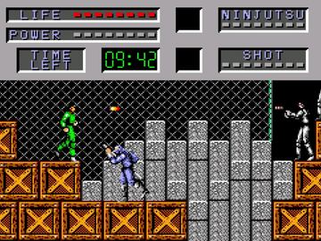 the cyber shinobi sega master system