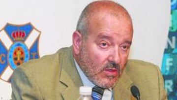 <b>PROYECTO AL ALZA. </b>Miguel Concepción está disfrutando con un Tenerife convincente y en progresión.