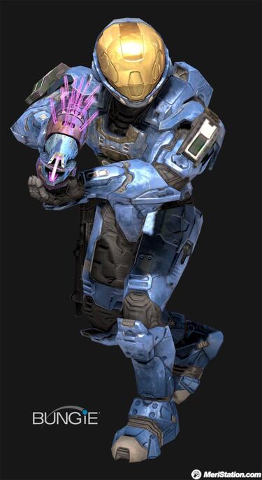 Halo 3, armaduras y armas en artworks