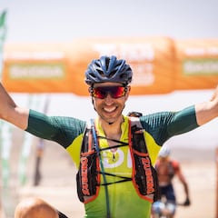 Maratoniano Zubero en la Titan Desert