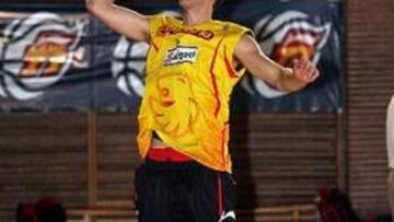 <b>A POR TODAS.</b> El base canario confía en las posibilidades de la selección pero cree que hay más equipos potentes en el Mundial.