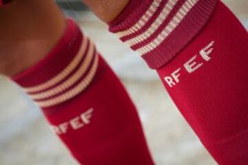 La nueva equipación de la Selección española, en imágenes