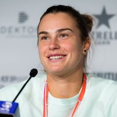 Sabalenka: "De niña nunca tuve ídolos ni referentes en el tenis"