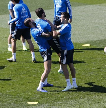 El Real Madrid prepara su partido contra el Huesca