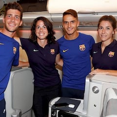 El Barça femenino sí volará en business a Los Ángeles