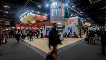 Varias personas durante la Feria Internacional del Turismo (Fitur), en Ifema Madrid, a 26 de enero de 2025, en Madrid (España). Fitur es un punto de encuentro global para los profesionales del turismo y la primera cita del año para los mercados receptores y emisores de Iberoamérica. En la edición de 2025, que se ha celebrado del 22 al 26 de enero, han participado 9.500 empresas, con 101 países como representación oficial y Brasil como país socio.
26 ENERO 2025;FITUR;RECURSOS;TURISMO;PAÍSES
Ricardo Rubio / Europa Press
26/01/2025
