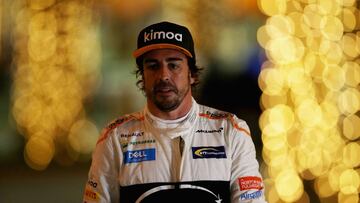 FERNANDO ALONSO EN BAHREIN.