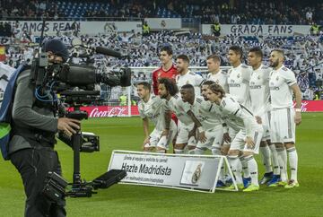 Once inicial del Real Madrid 