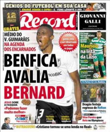 Portadas de la prensa deportiva