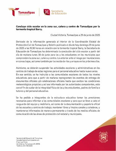 Tormenta Tropical Barry toca tierra en costas de Veracruz: suspensión de clases, afectaciones y últimas noticias