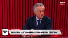 Imperdible historia de Quique Wolff sobre Santiago Bernabéu