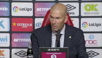 Zidane: "Tenemos que demostrar que cada jugador tiene nivel para estar aquí"