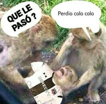 Así se burlaron de Colo Colo en las redes sociales.