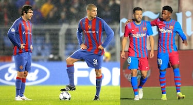 Aunque en la actualidad parezca difícil de creer, el Barcelona se inspiró en el Basilea. El nexo de unión es Hans-Max Gamper Haessig, más conocido como Joan Gamper. El suizo jugó en el Basilea, equipo del que fue capitán, el Excelsior, club en el que fue declarado como mejor jugador antes de tener que abandonarlo. Tras pasar por Lyon, llegó a Barcelona dónde fue uno de los fundadores del Barcelona en 1899. De hecho, en el acto fundacional se decidió que la equipación fuera azulgrana igual que la del Basilea.