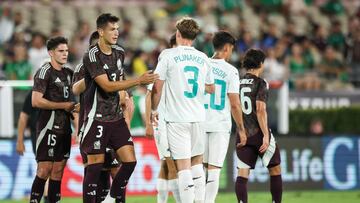Césad Montes, con México frente a Nueva Zelanda.