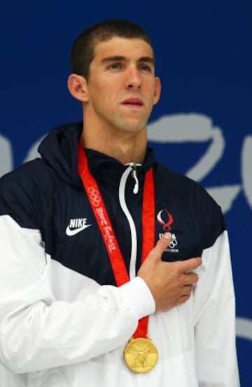 Todos los oros olímpicos de Michael Phelps