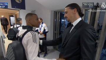 Mbappé meets Ibrahimovic: a legendary Santiago Bernabéu moment unfolds!