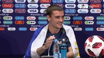 Griezmann vuelve a contar por qu¨¦ le 'tira' tanto Uruguay