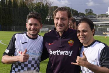 La Fórmula E devolvió a Totti a la capitanía de la Roma