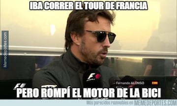 Los memes más divertidos del abandono de Alonso en la Indy