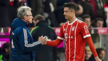 Heynckes manda un recado a Lewandowski por el Madrid