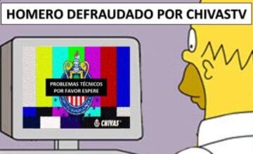 Los memes de la primera transmisión de Chivas TV