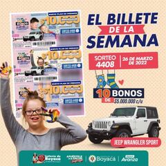 Resultados Baloto, loterías Boyacá, Cauca y más hoy: números que cayeron y ganadores | 26 de marzo