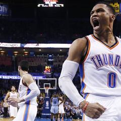 Marc Gasol y los Grizzlies chocan con el 18º triple-doble de Russell Westbrook