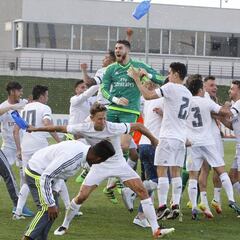El Castilla, el Racing, el Reus y el UCAM acaban líderes en 2ªB