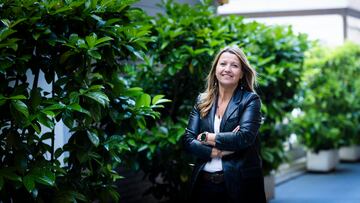 DVD 1208 (10/04/24) Eva Parera, se presenta a las elecciones a la presidencia de la RFEF, fotografiada en la sede de El País, © Claudio Álvarez