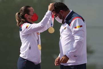 Alberto Fernández y Fátima Gálvez ganan la primera medalla de oro para España en Tokio. Lo lograron en trap mixto, una modalidad que debutaba en los Juegos. El cuarto metal en tiro para España