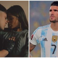 Tini Stoessel a los besos con Tiago PZK: los memes a Rodrigo De Paul