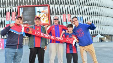 24/05/24  PREVIA FINAL WOMENS CHAMPIONS LEAGUE 
BILBAO ESTADIO SAN MAMES 
BARCELONA - LYON 
AFICIONADOS SEGUIDORES