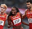 Récord de España del 4x400 mixto... y finalmente sin diploma