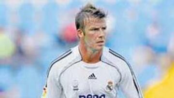 <b>HAY ACUERDO. </b>Beckham está dispuesto a seguir en el Madrid.