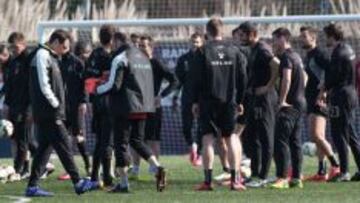 ENTRENAMIENTO DEL RACING DE SANTANDER 