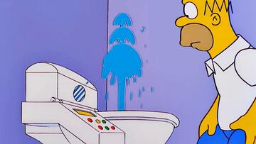 Simpson inodoro japonés